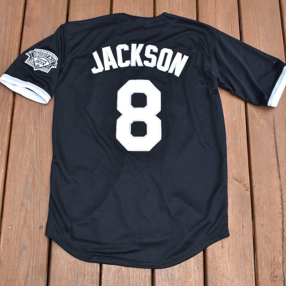 Chicago Other - New! Bo Jackson Chicago White Sox Black Baseball Jersey Adult Men's Sizes Medium